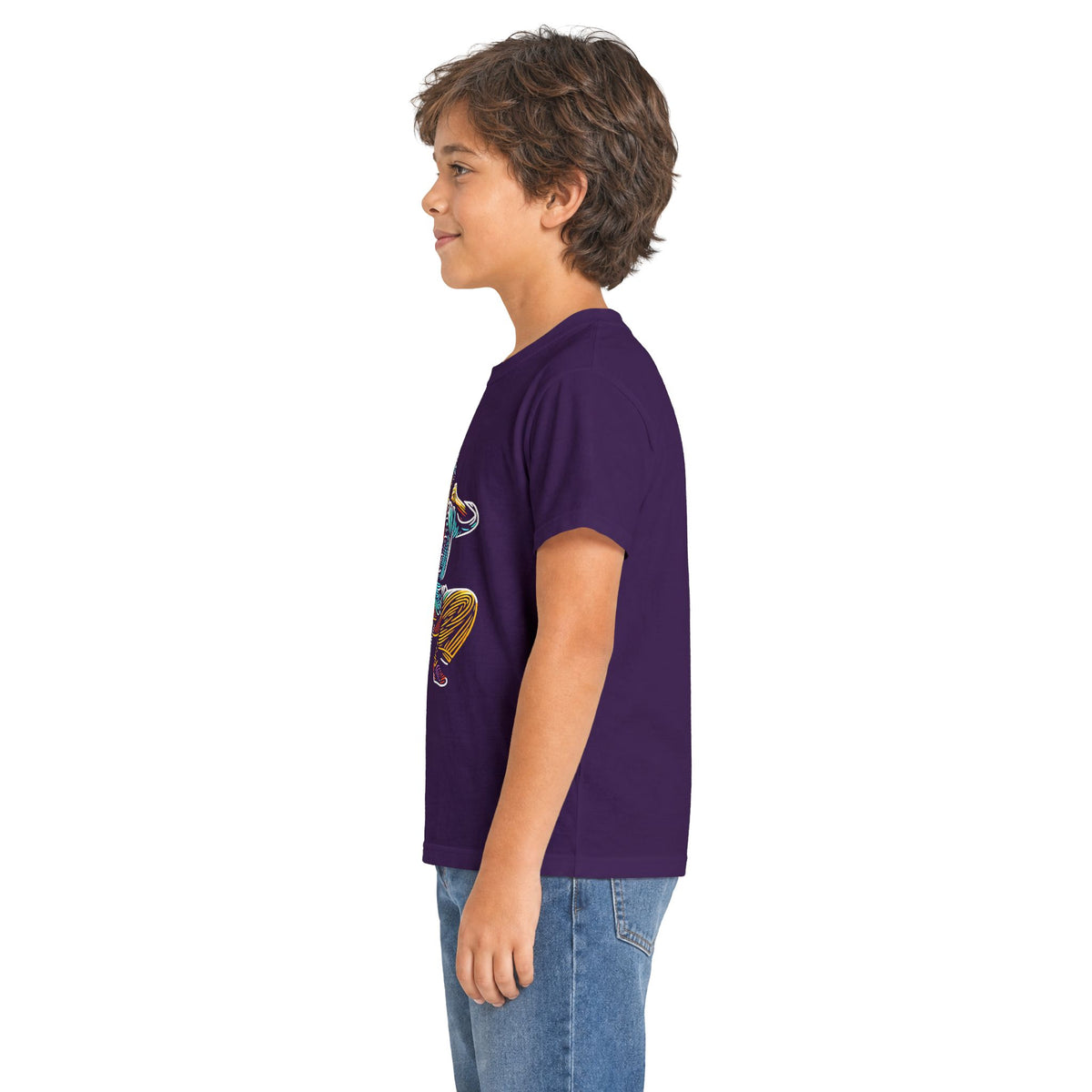 Kids Martial Arts T-Shirt — Colorful Kung Fu Graphic Tee for Boys & Girls