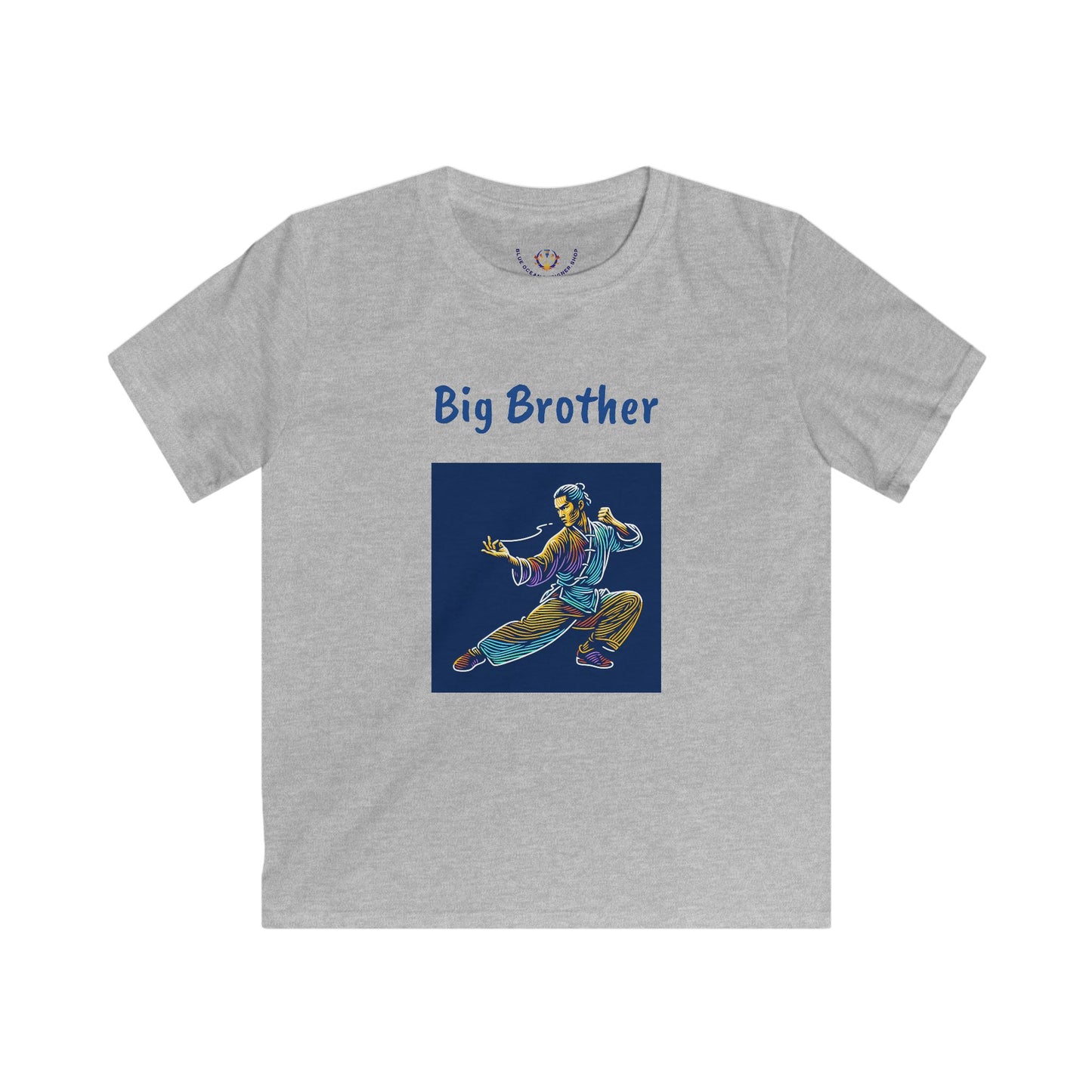Big Brother Kids Tee - Fun Gift for Siblings, Birthday, Family Celebrations, Everyday Wear, Playful Design