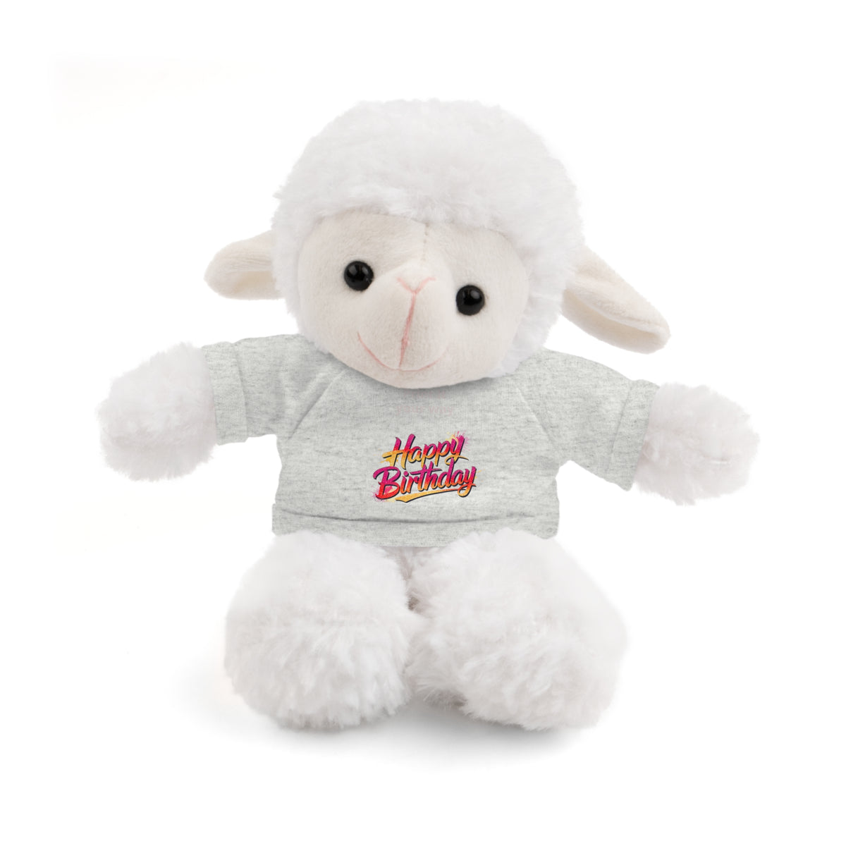 Personalized Birthday Teddy Bear with 'Happy Birthday' Tee