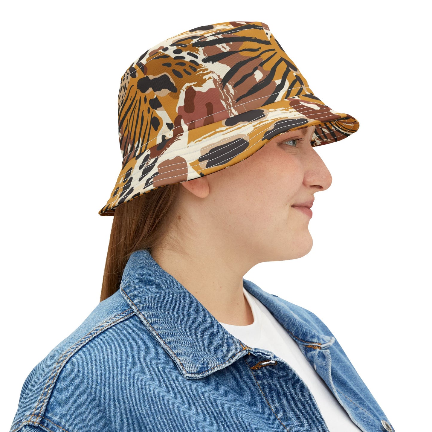 Tropical Paradise Bucket Hat - Animal patterns Bucket Hat