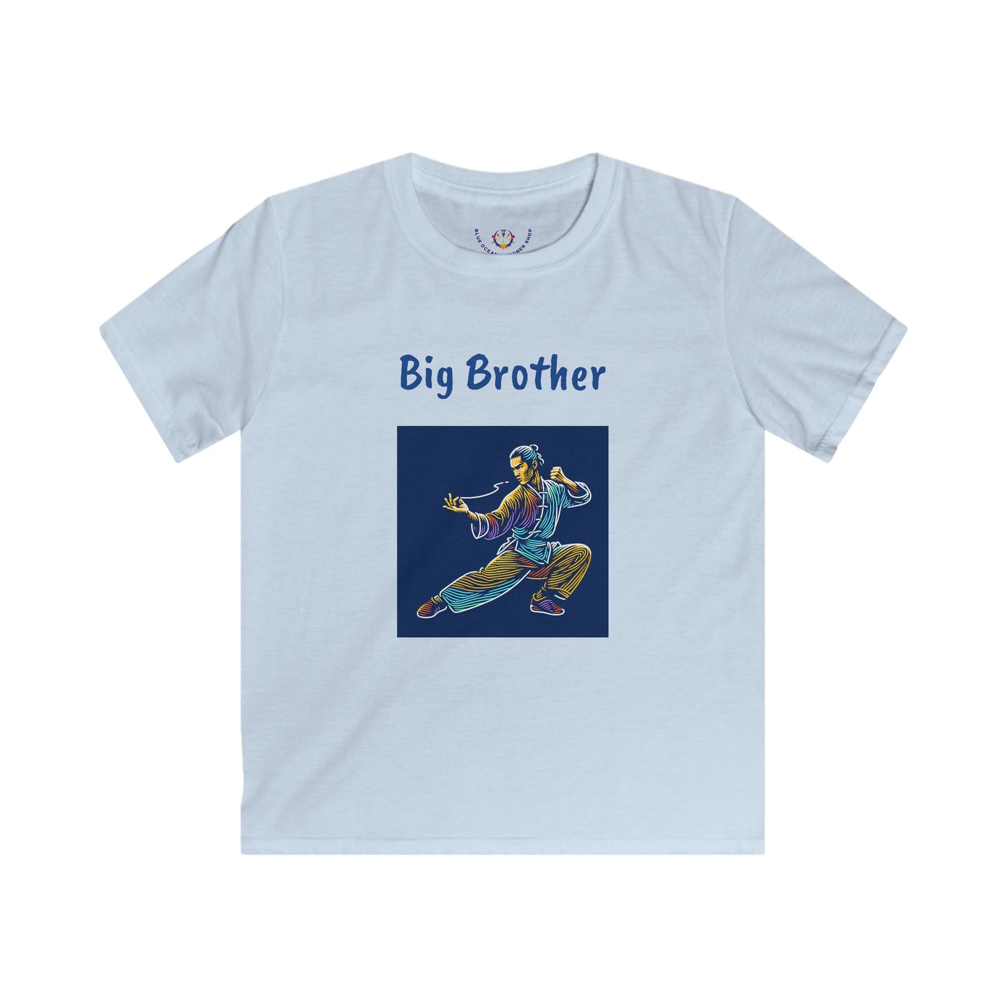 Big Brother Kids Tee - Fun Gift for Siblings, Birthday, Family Celebrations, Everyday Wear, Playful Design