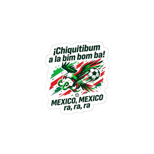 Chant-Style Mexico Soccer Sticker | country pride, retro soccer
