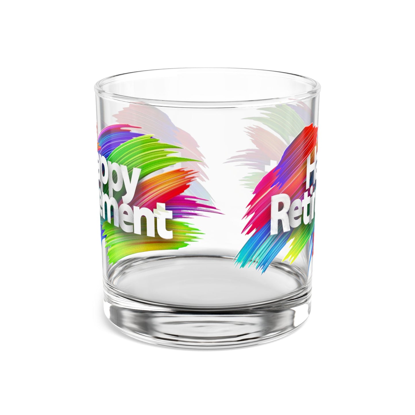 Retirement Rocks Glass