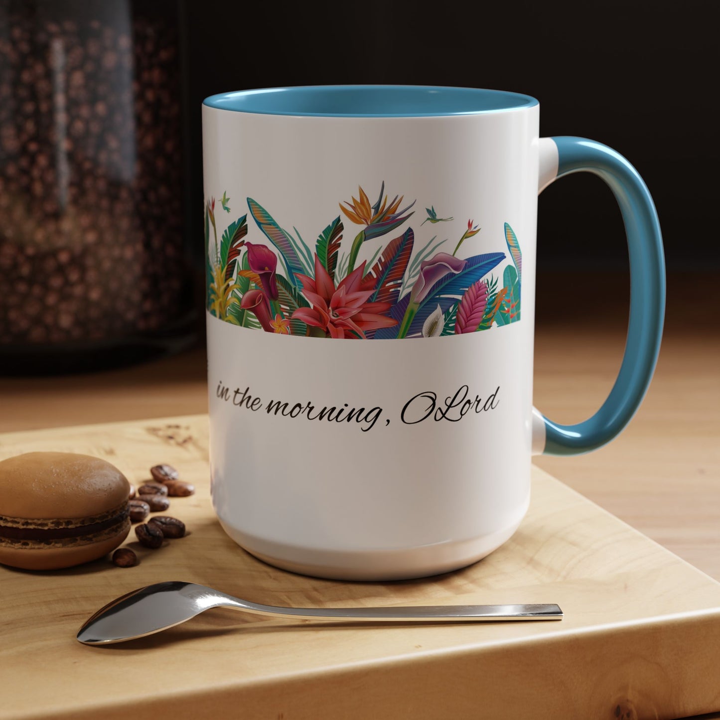 Taza de café con acento, 11 oz