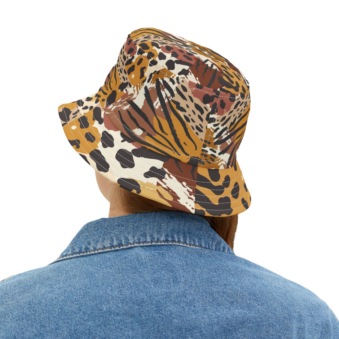 Tropical Paradise Bucket Hat - Animal patterns Bucket Hat
