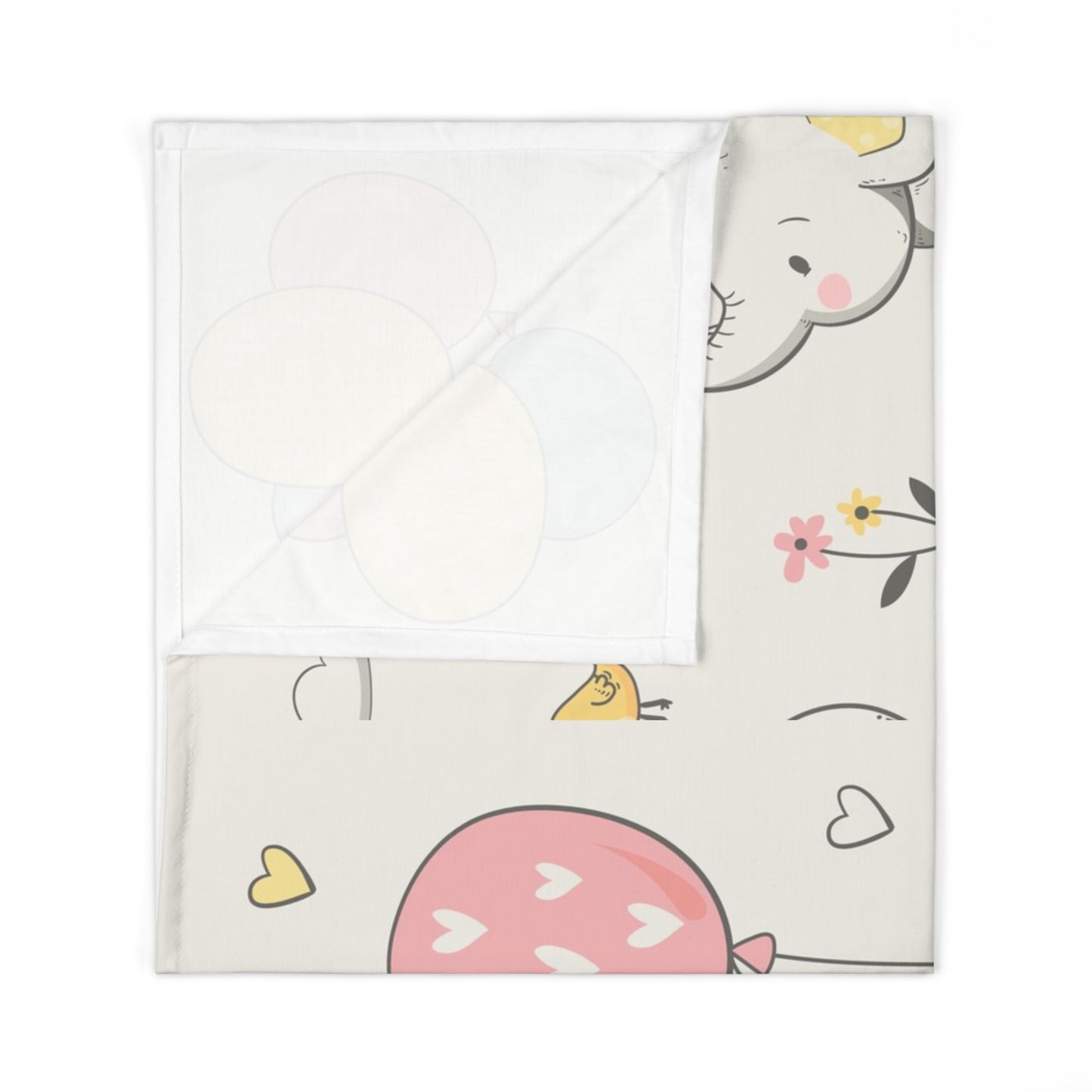 Personalizable Baby Swaddle Blanket | Perfect for Newborns, Cute Baby Shower Gift