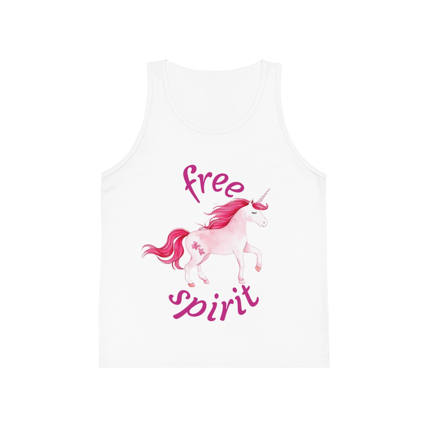 Free Spirit Unicorn Kids Tank Top