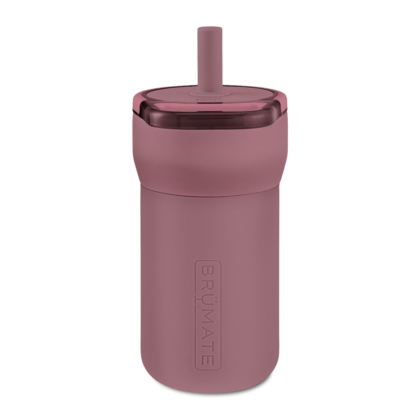 Kids 12oz Engraved Leakproof Straw Tumbler — Personalized Insulated Water Bottle