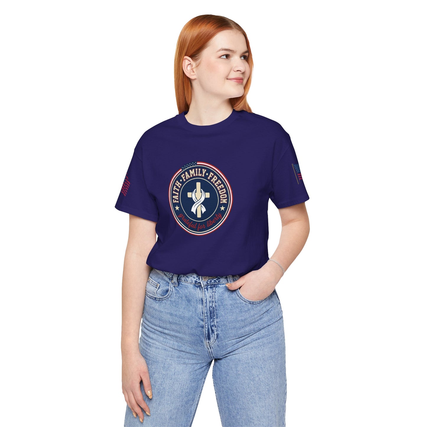 Faith Family Freedom Tee | Patriotic t-shirt