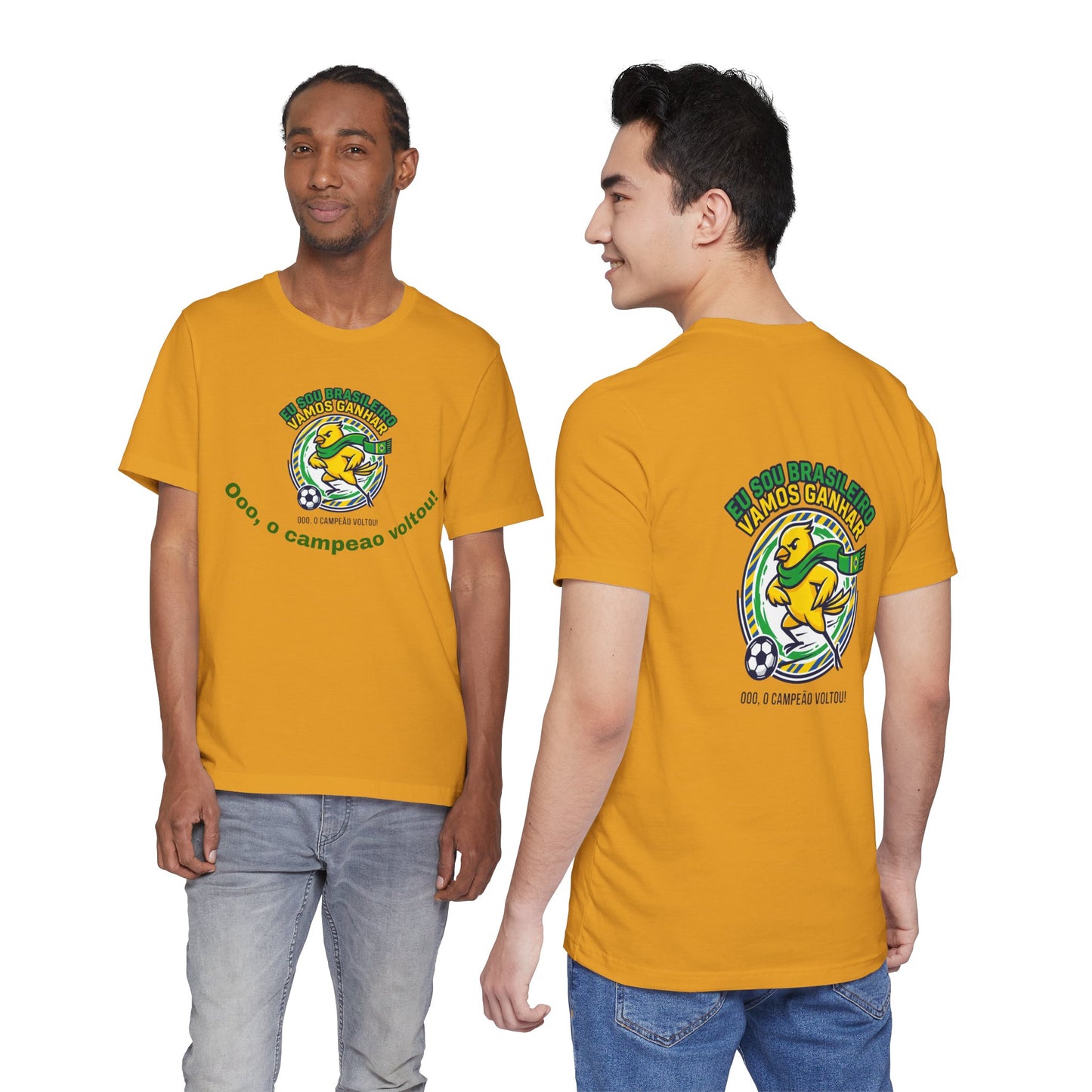 Brazil Soccer Tee | Country Pride, Retro Championship