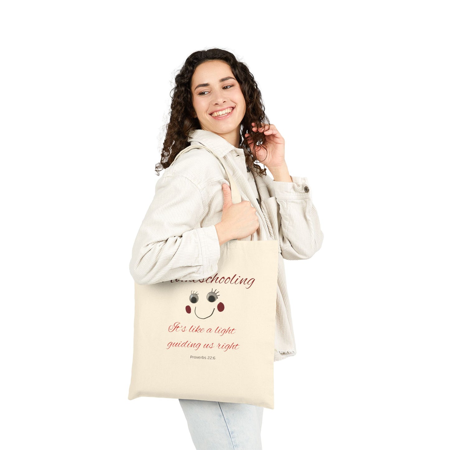 Homeschooling Cotton Tote Bag
