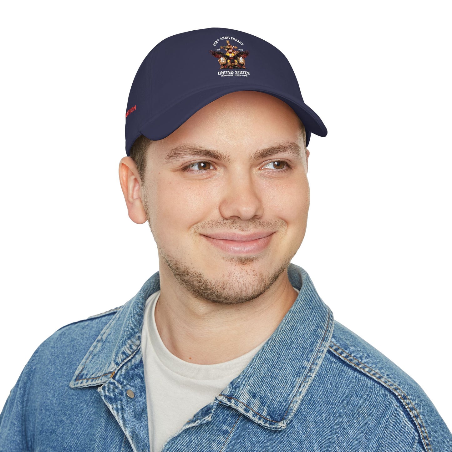 Low Profile Baseball Cap — 250th Anniversary United States Eagle Emblem