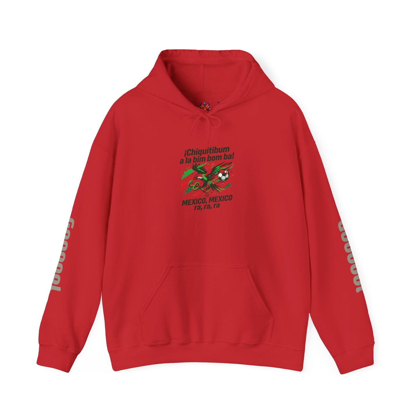 Mexico Retro Soccer Crest Hoodie | country pride, supporters