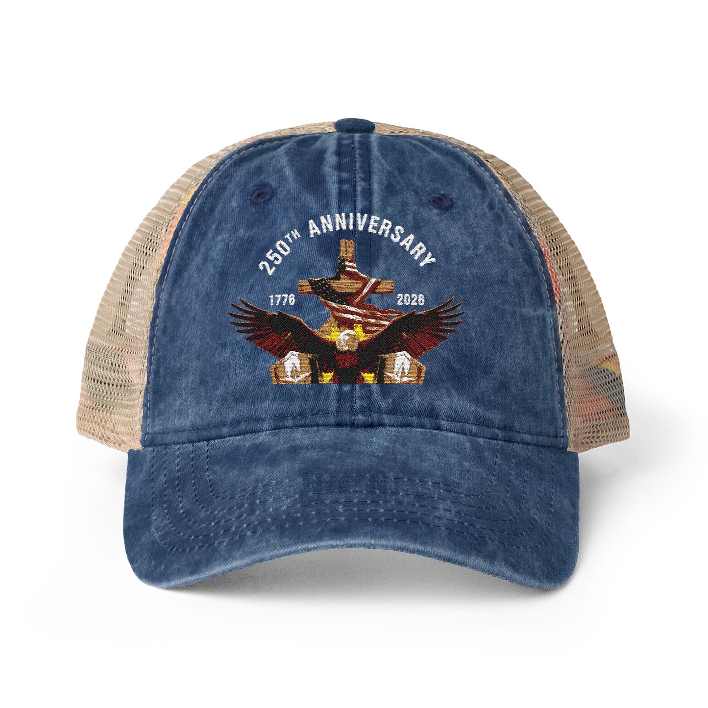 Women's Washed Mesh-Back Cap