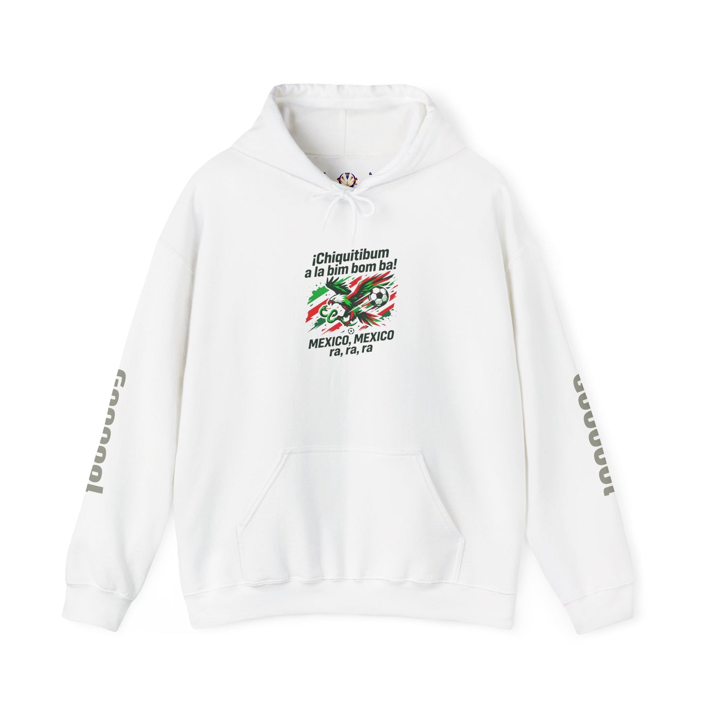 Mexico Retro Soccer Crest Hoodie | country pride, supporters
