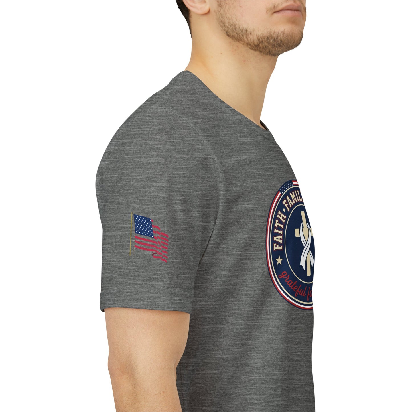 Faith Family Freedom Tee | Patriotic t-shirt