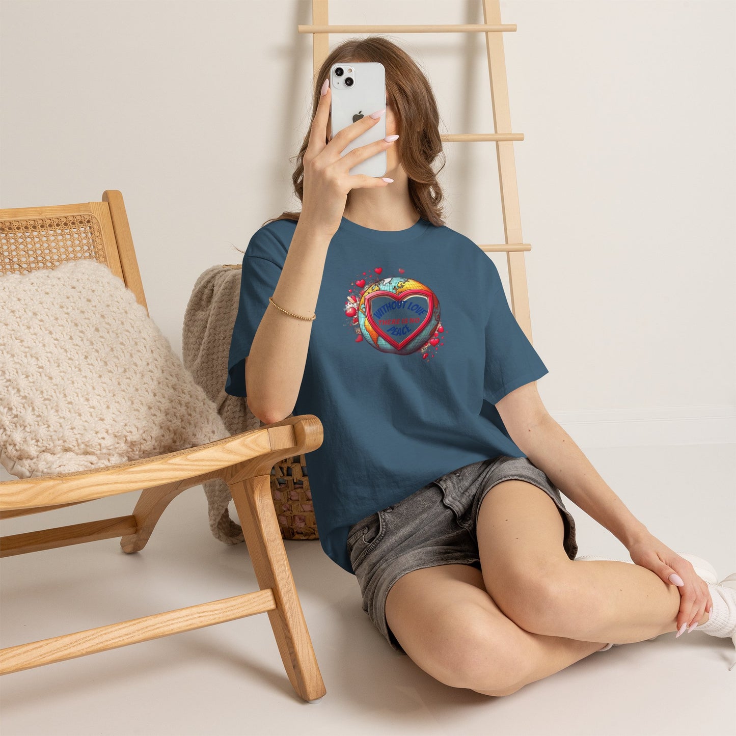 Camiseta unisex de algodón grueso