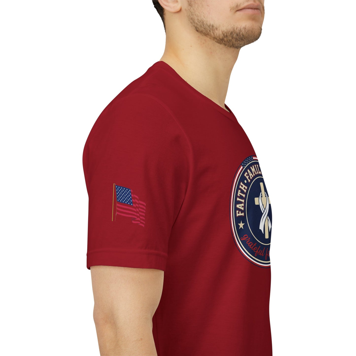Faith Family Freedom Tee | Patriotic t-shirt