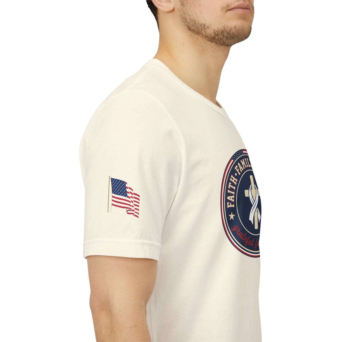 Faith Family Freedom Tee | Patriotic t-shirt
