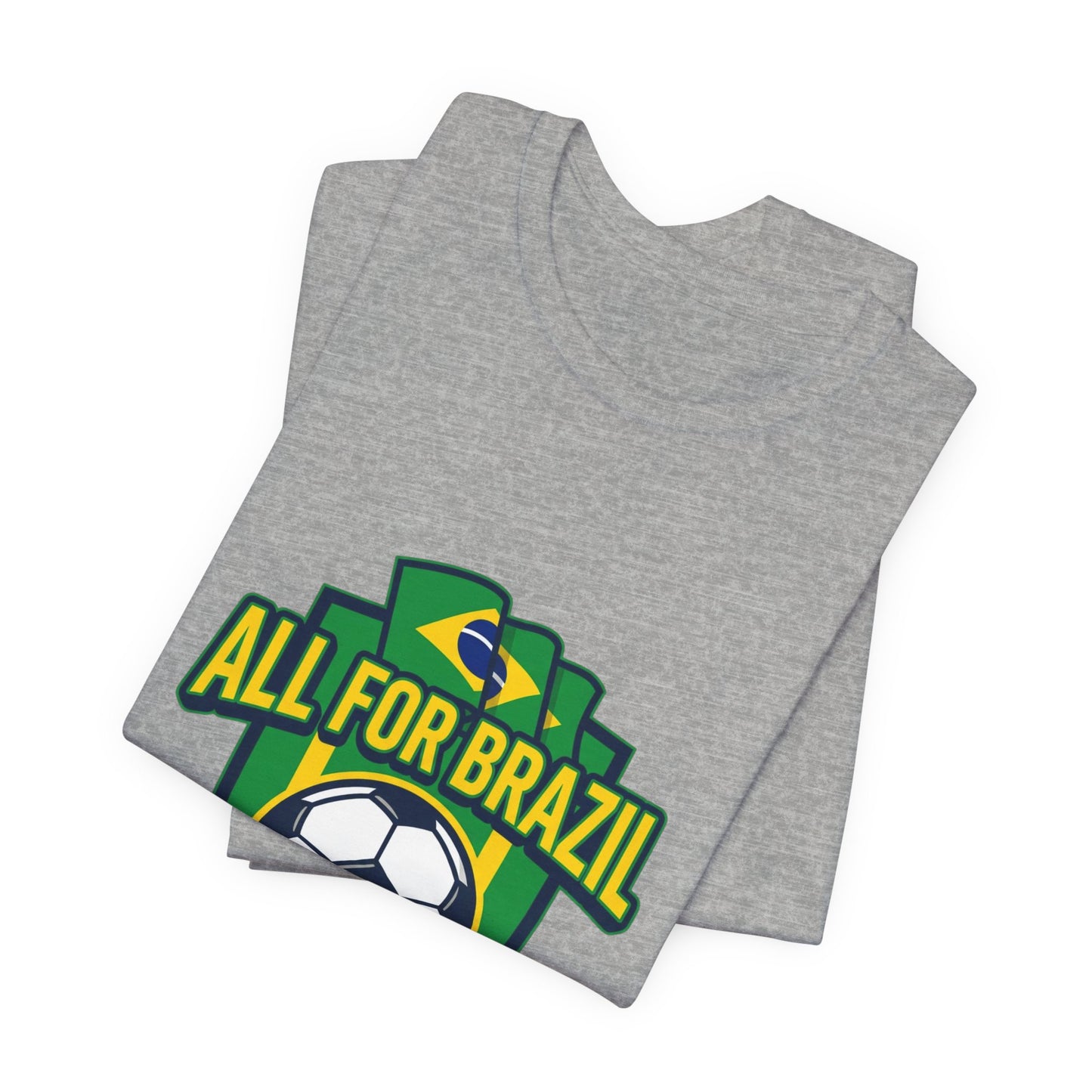 All For Brazil Soccer Shirt | Retro Soccer, Country Pride