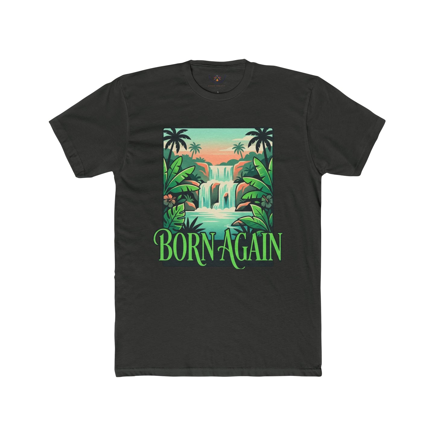 Born Again Waterfall Tee