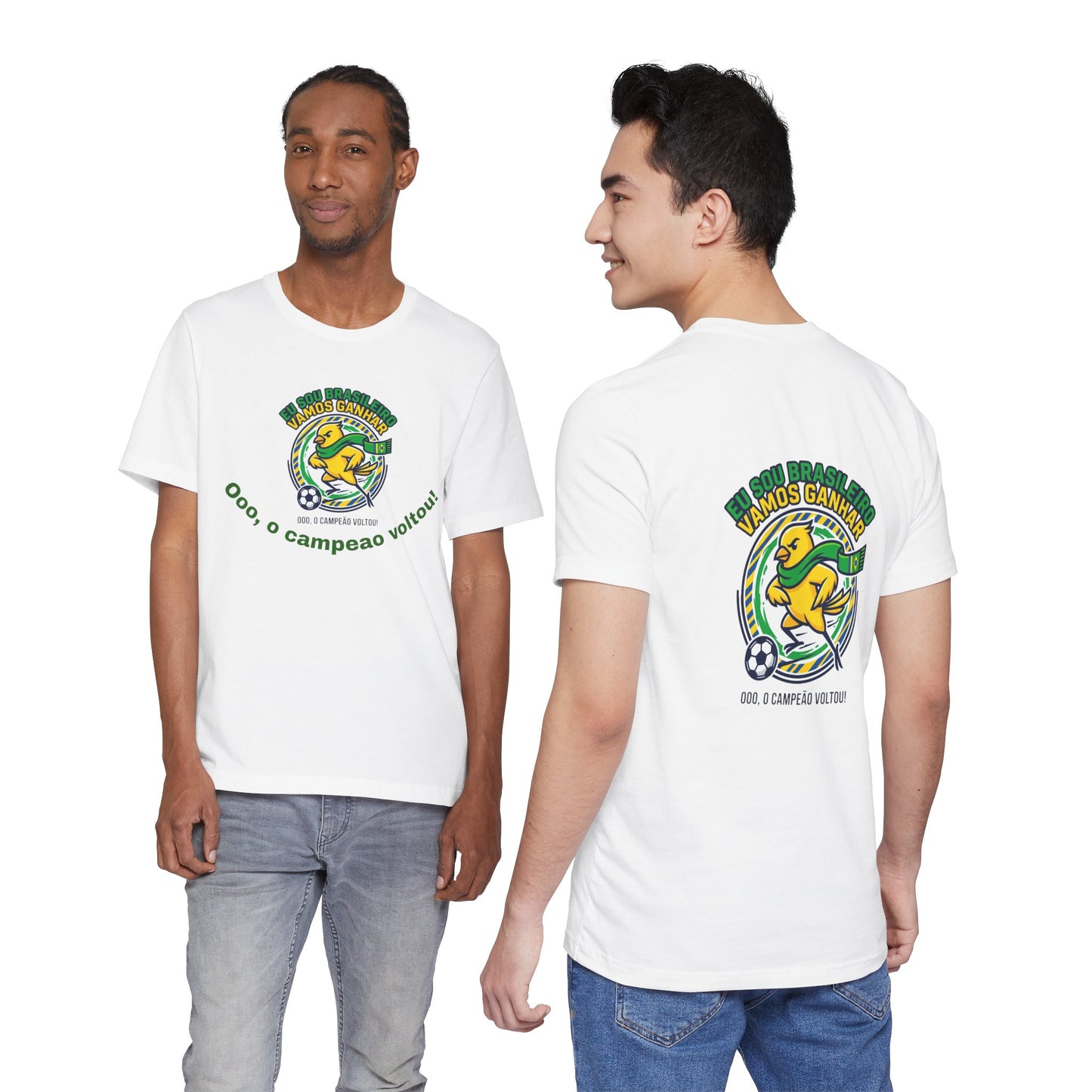 Brazil Soccer Tee | Country Pride, Retro Championship