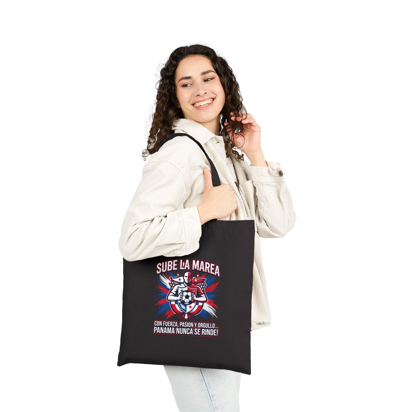 Sube La Marea Retro Soccer Tote | Country Pride, National Colors