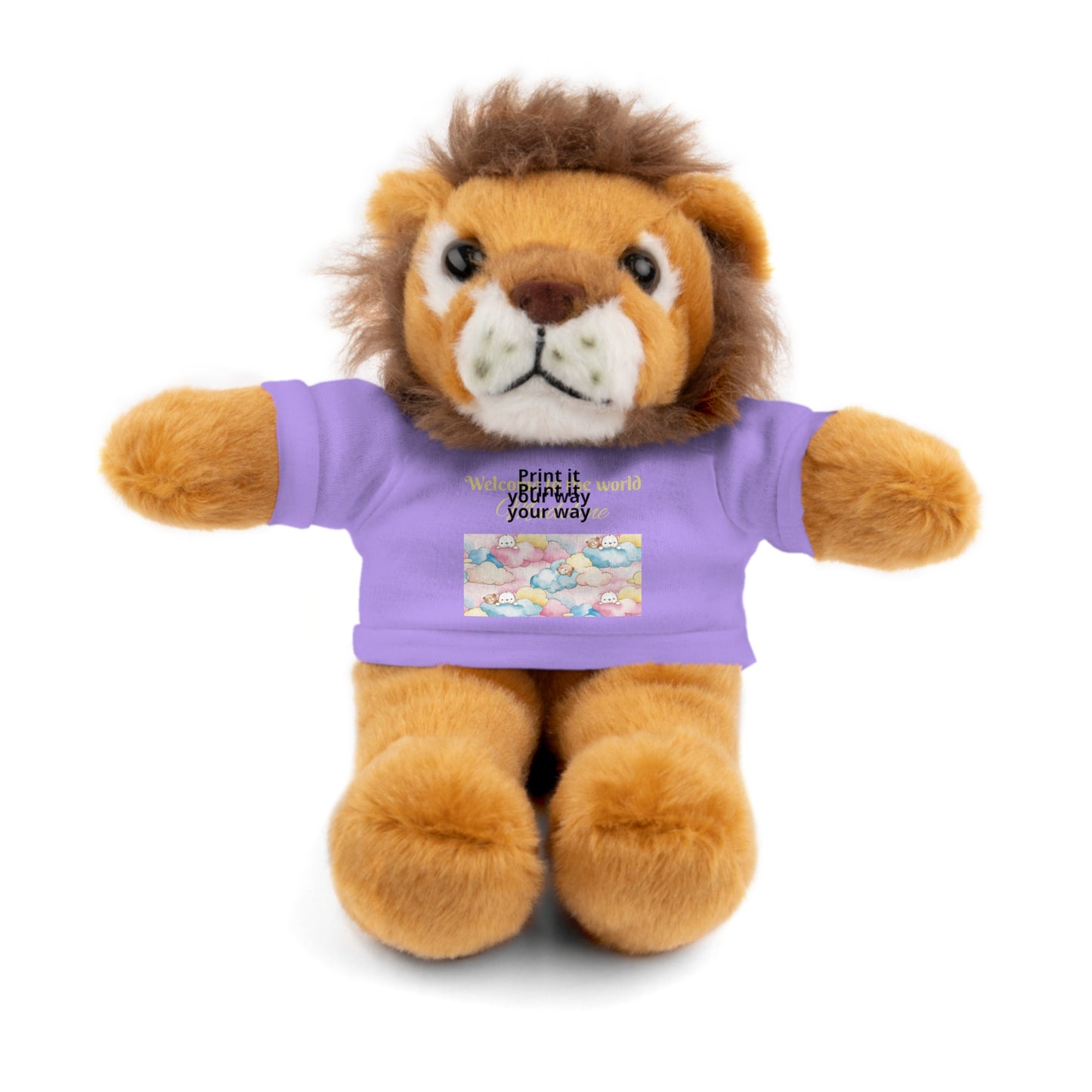 Welcome to the World Newborn Baby Teddy with 'Welcome to the world' Tee