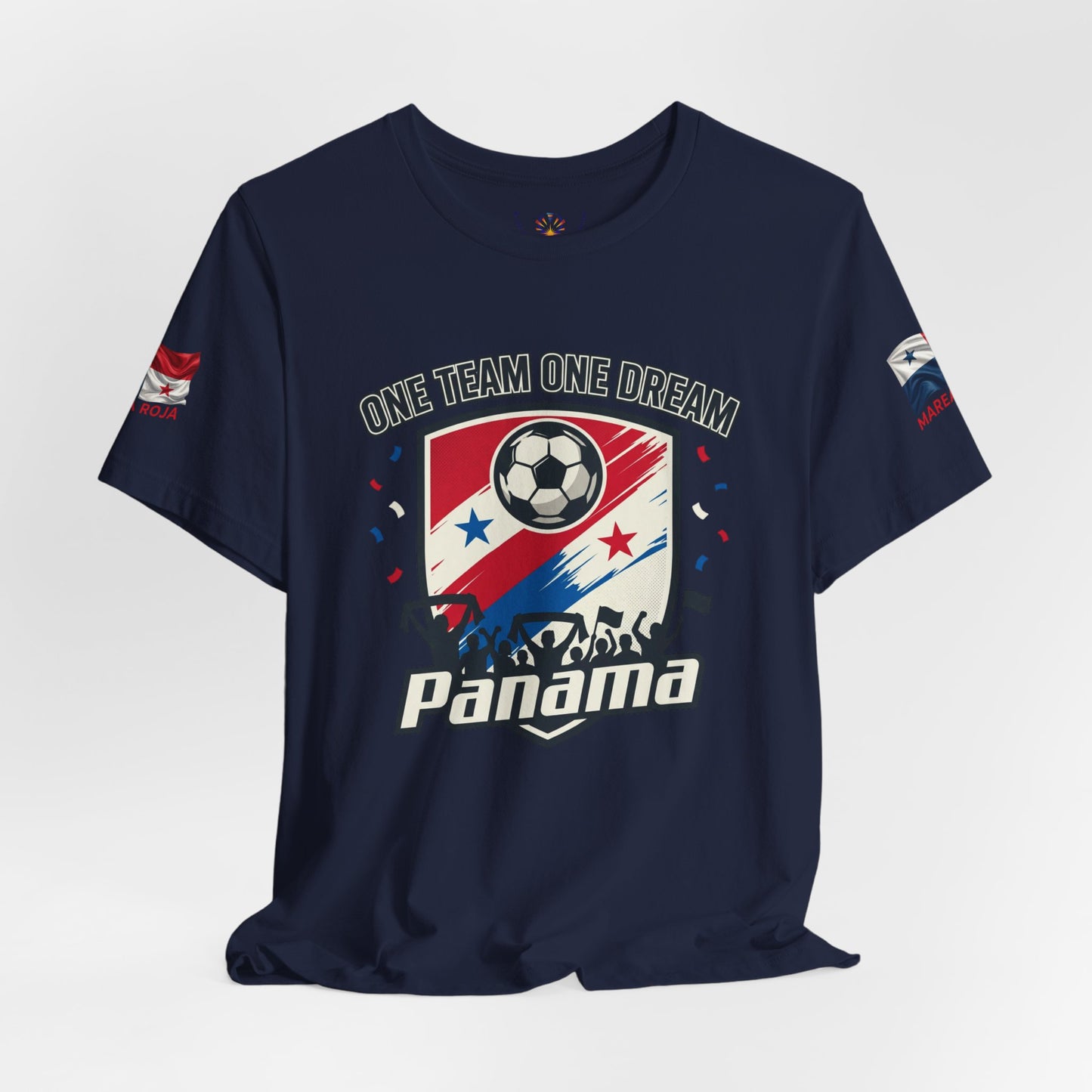 Panama Retro Soccer Crest Tee | country pride, championship season