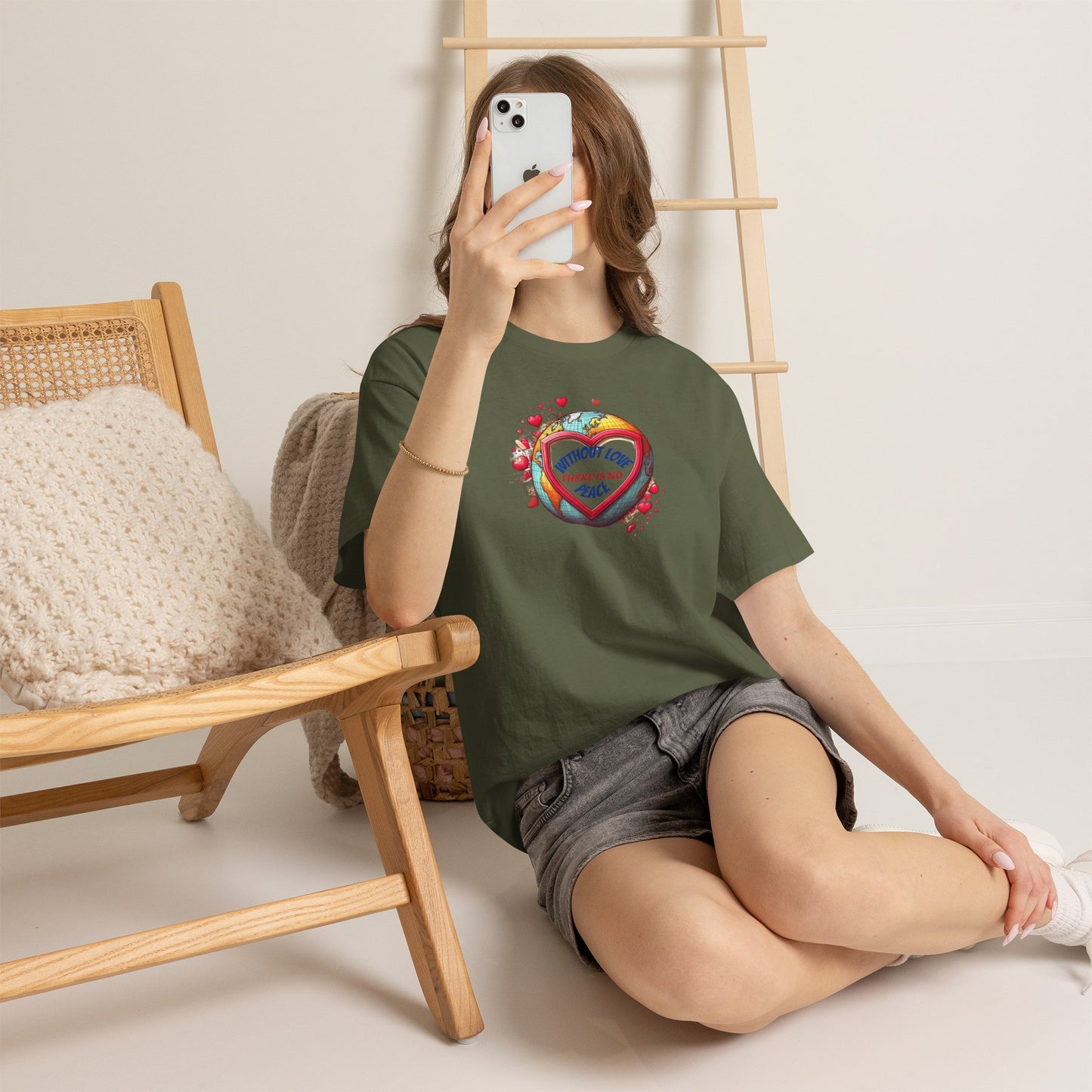 Camiseta unisex de algodón grueso