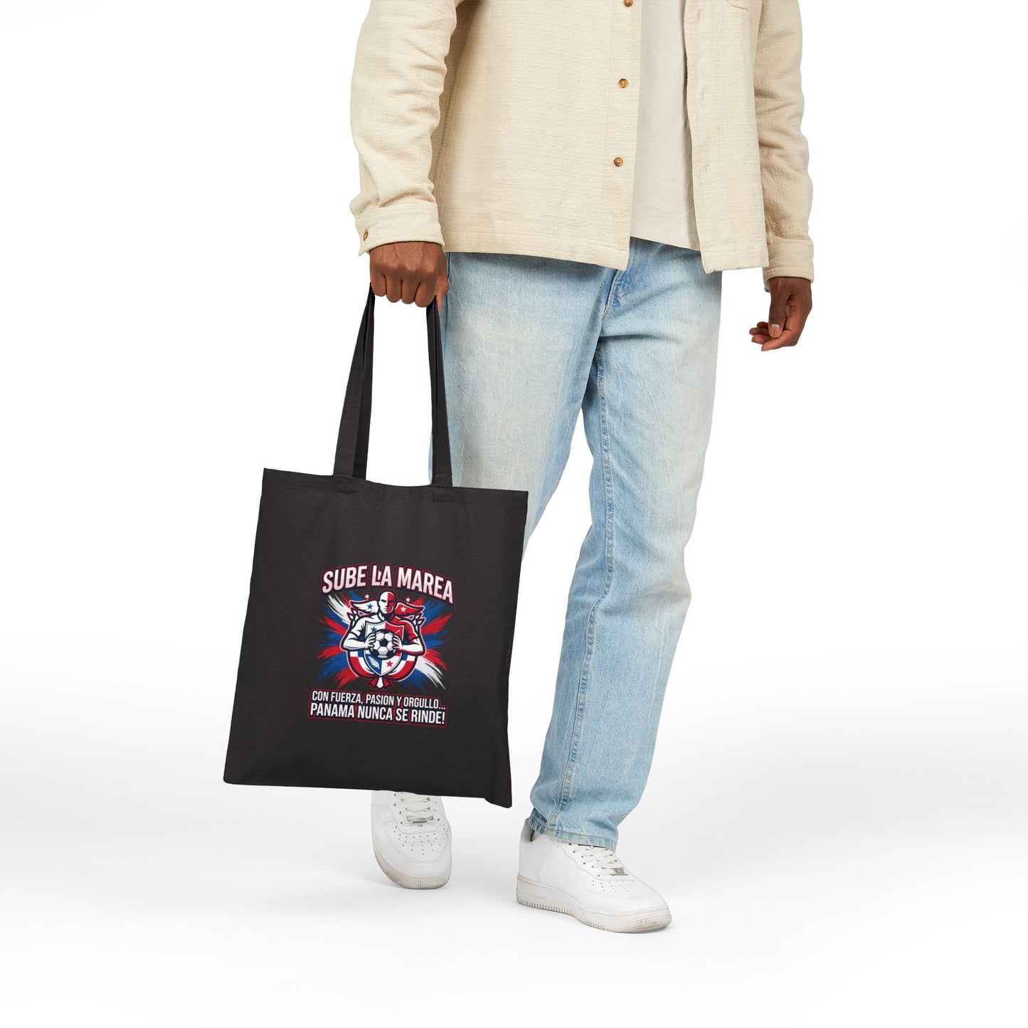 Sube La Marea Retro Soccer Tote | Country Pride, National Colors