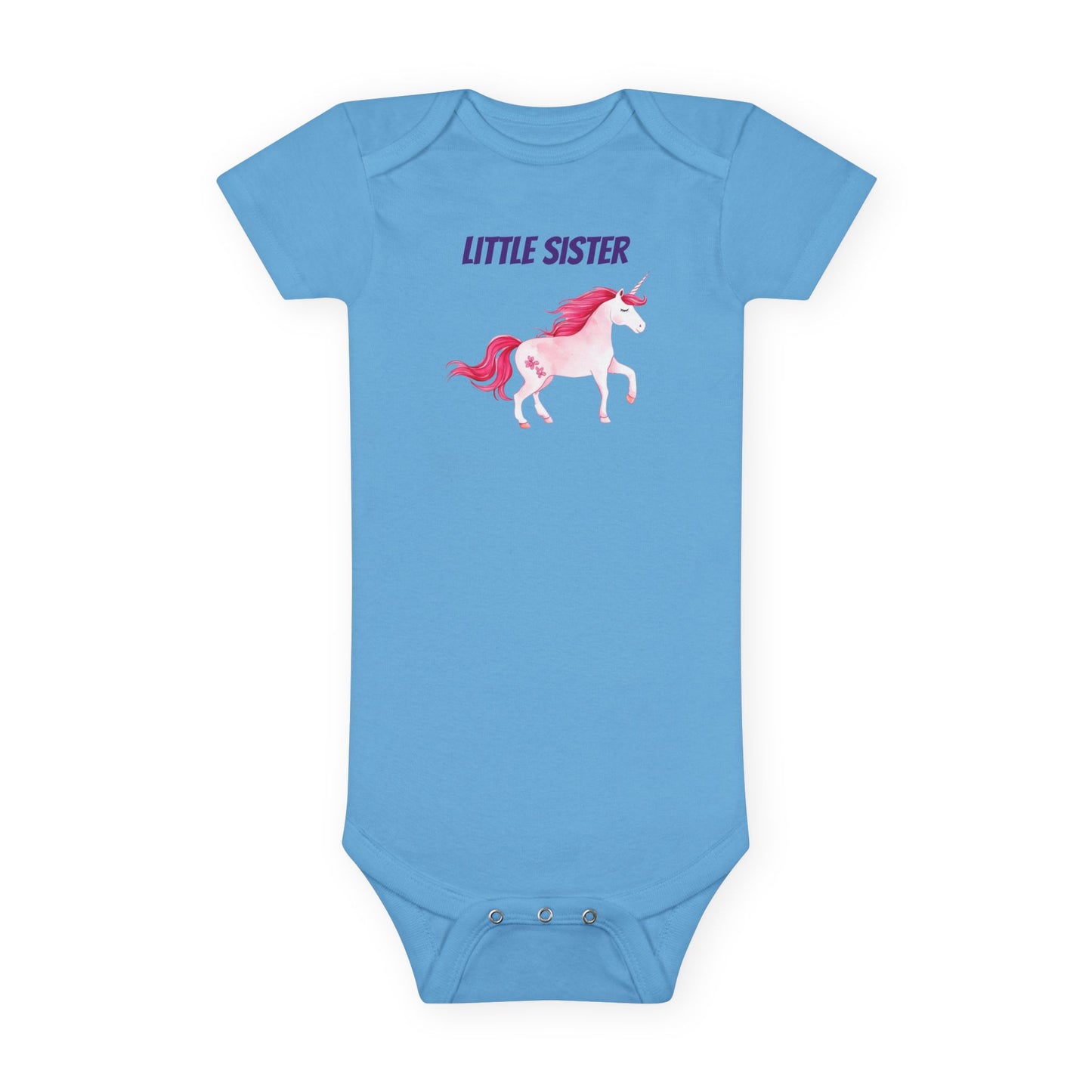 Unicorn Baby Onesie – Cute Short Sleeve Bodysuit for Infants