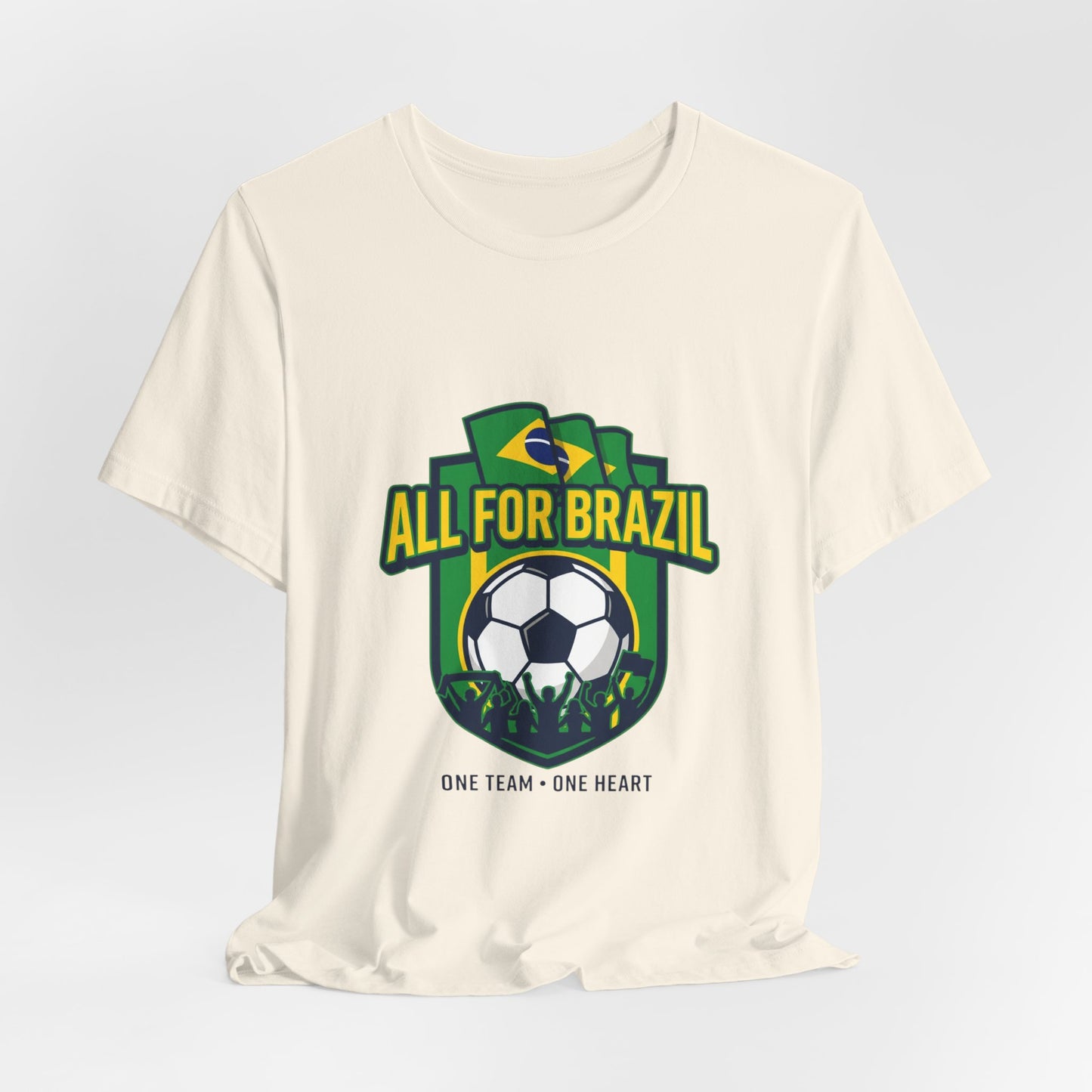 All For Brazil Soccer Shirt | Retro Soccer, Country Pride