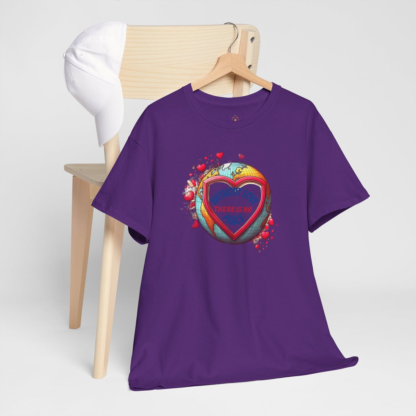 Camiseta unisex de algodón grueso