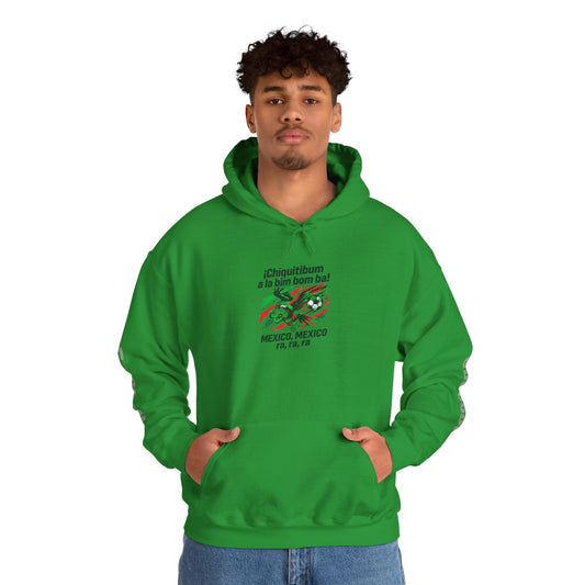 Mexico Retro Soccer Crest Hoodie | country pride, supporters