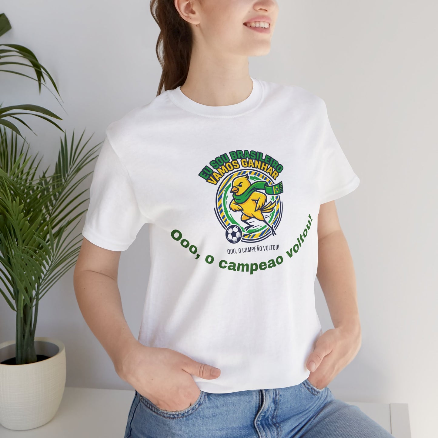 Brazil Soccer Tee | Country Pride, Retro Championship