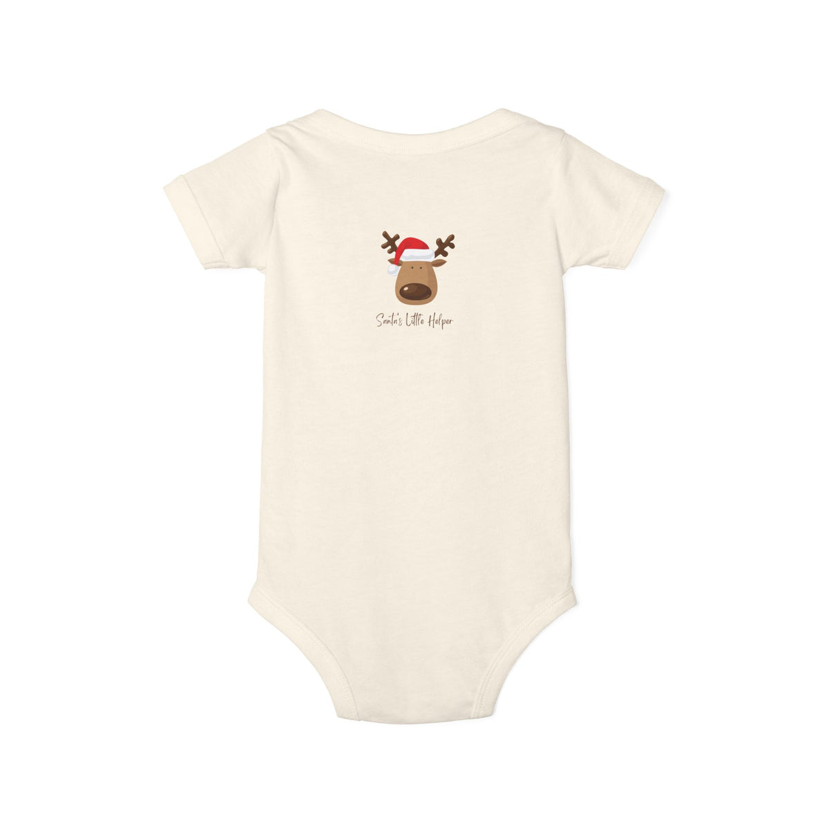 Reindeer Baby Onesie - Cute 'Tis the Season Infant Bodysuit, Christmas Holiday Outfit