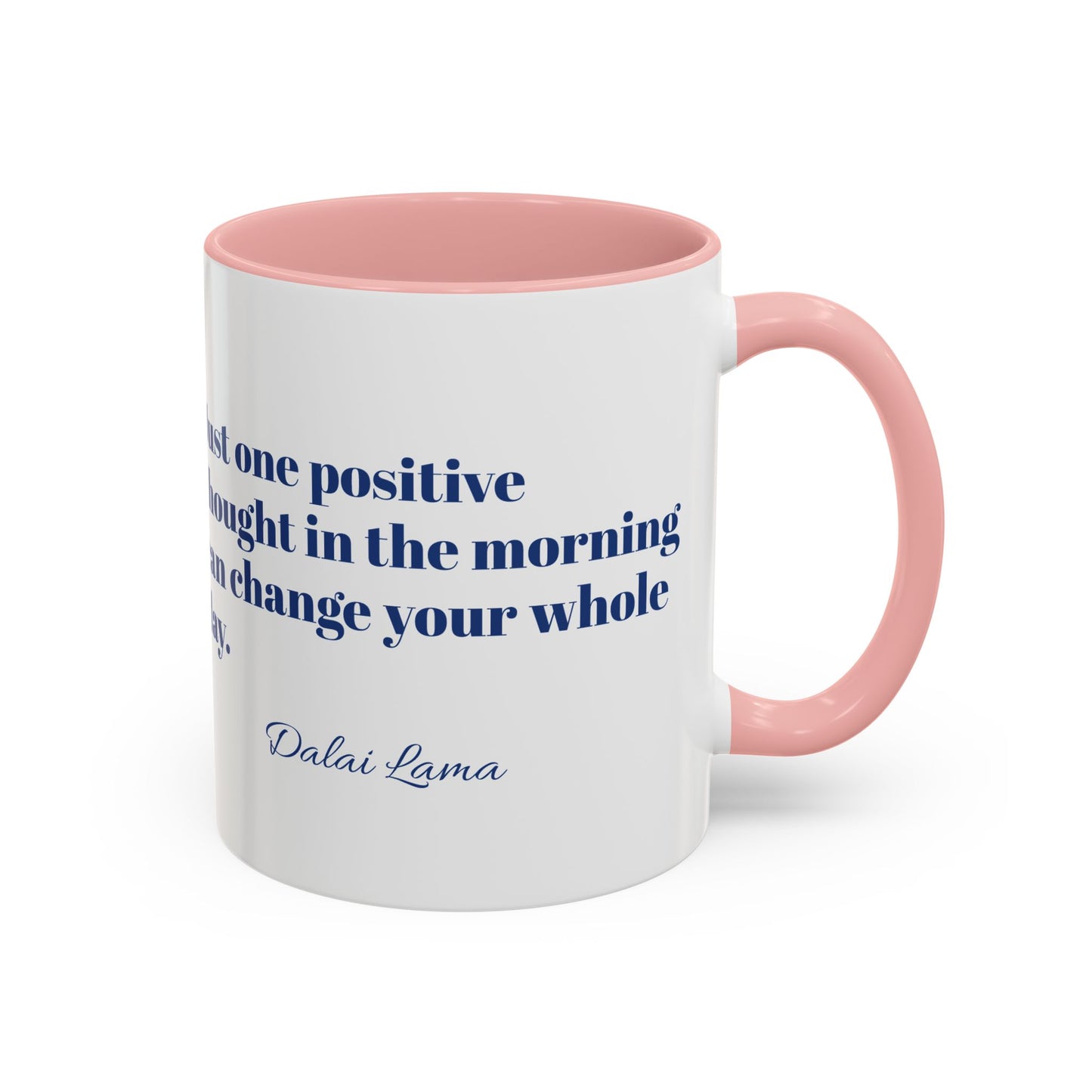 Positive Attitude Accent Coffee Mug (11, 15oz)