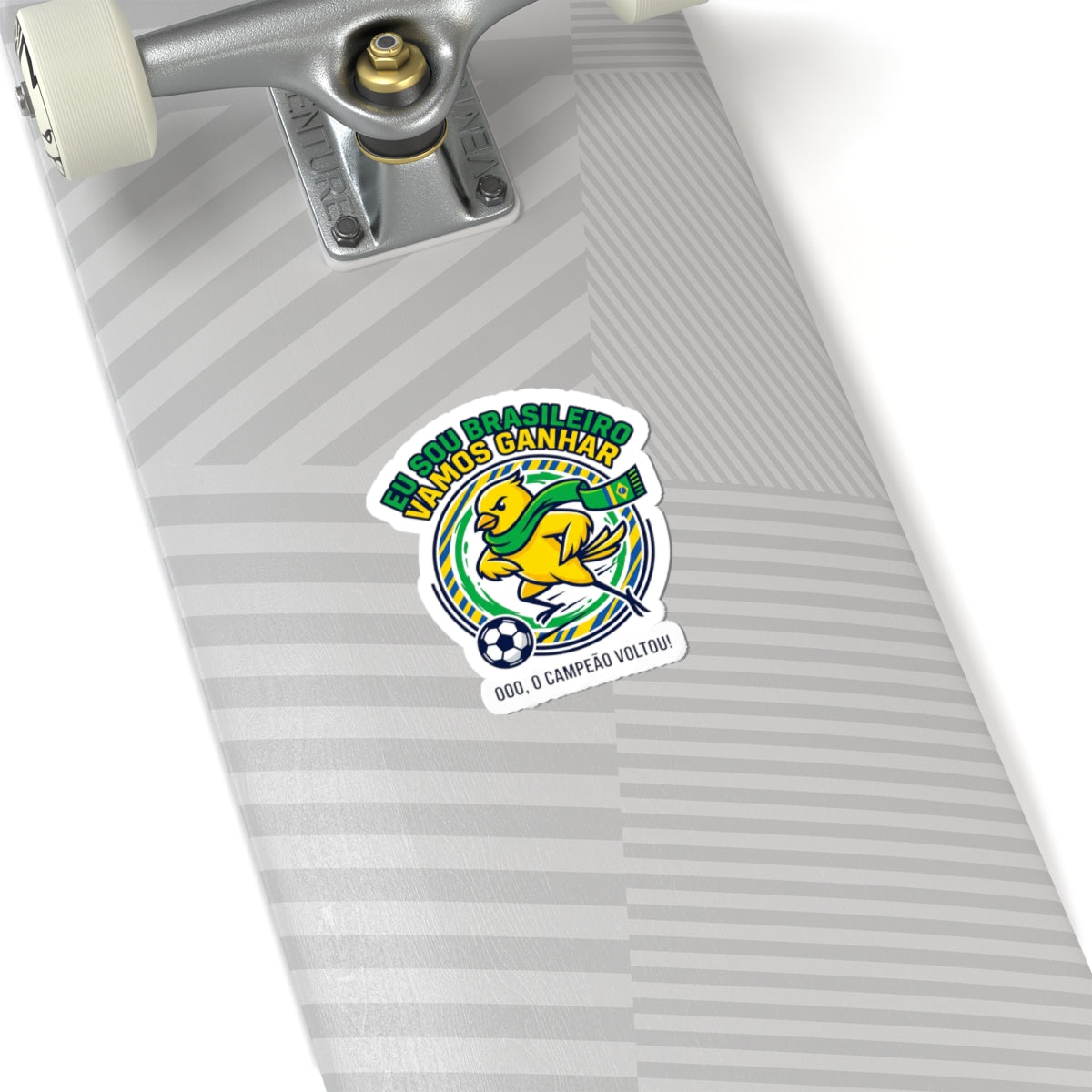Brazil Soccer Pride Sticker | national colors, retro supporters