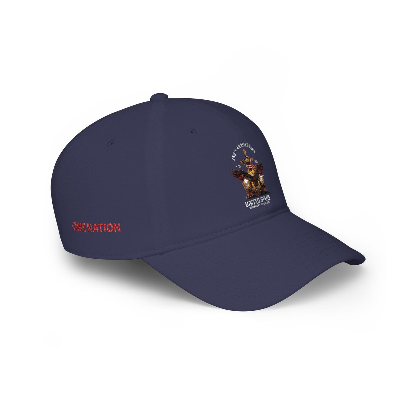 Low Profile Baseball Cap — 250th Anniversary United States Eagle Emblem