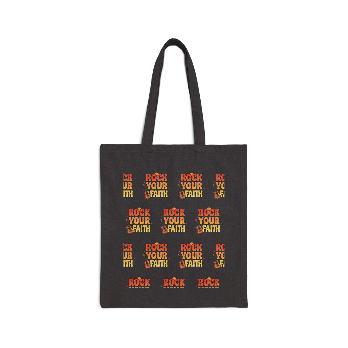 Rock Your Faith Tote | Christian encouragement, retro groovy pastel