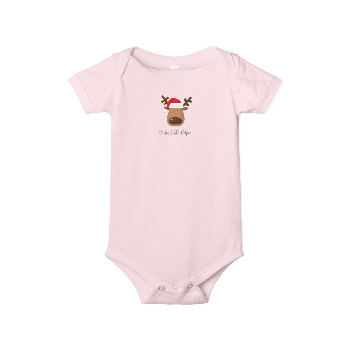 Reindeer Baby Onesie - Cute 'Tis the Season Infant Bodysuit, Christmas Holiday Outfit