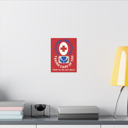 Canvas Print - Thank You ICU Doctors and Nurses - Multi-Size