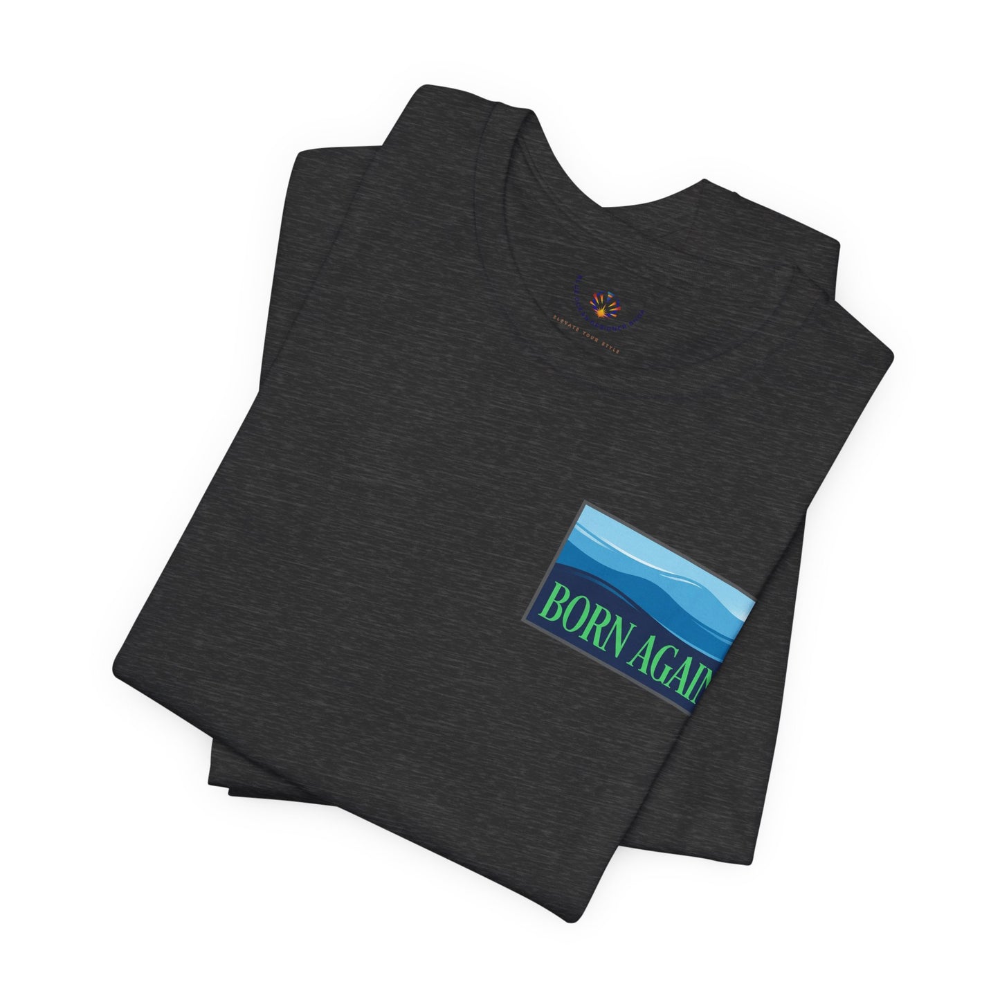 Born Again Ocean Tee - Spiritual Revival Graphic T-Shirt