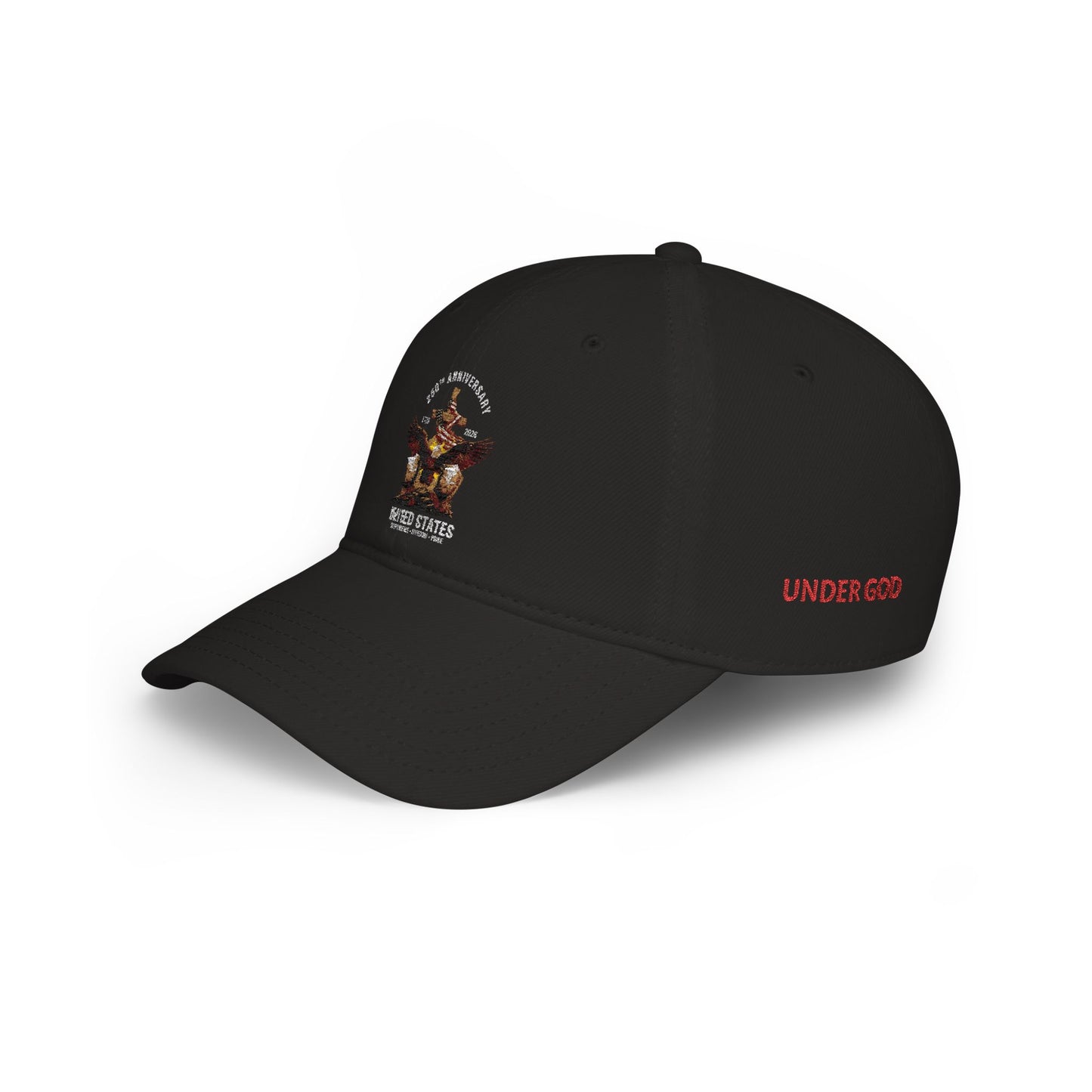 Low Profile Baseball Cap — 250th Anniversary United States Eagle Emblem