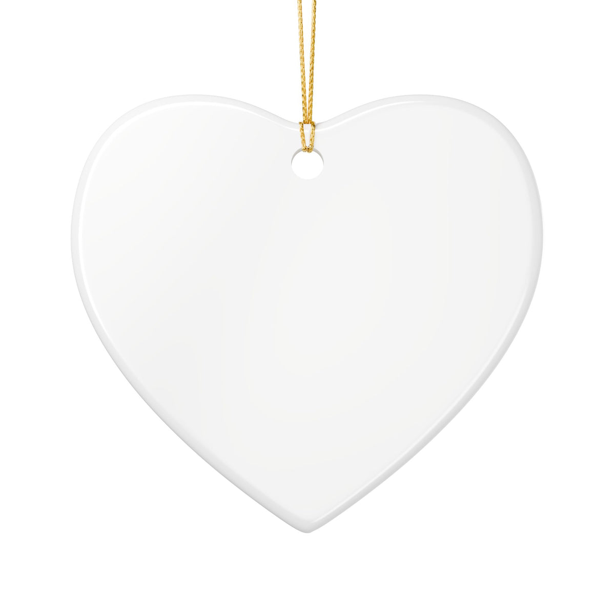 A Savior Is Born Christmas Heart Ornament