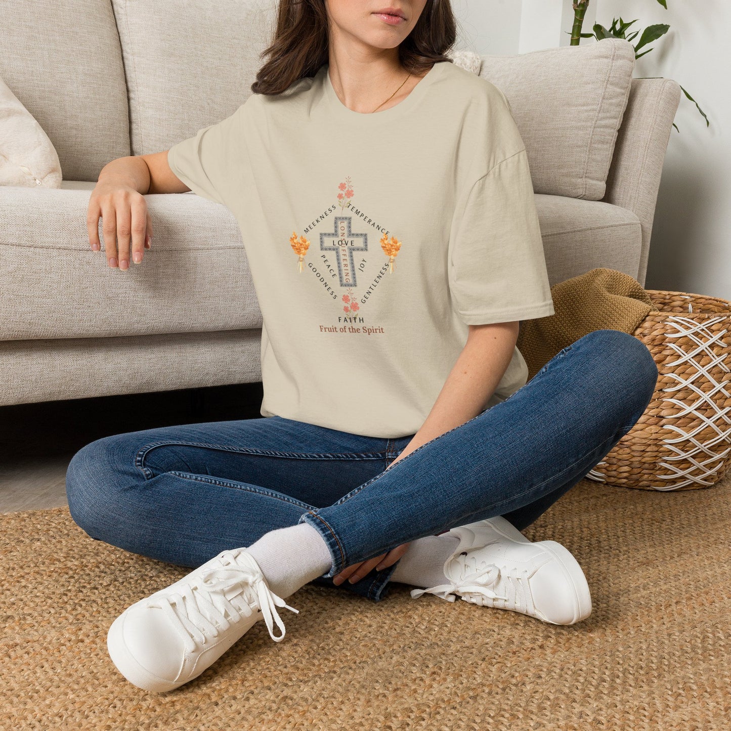 Faith Cross T-Shirt — Inspirational Christian Tee