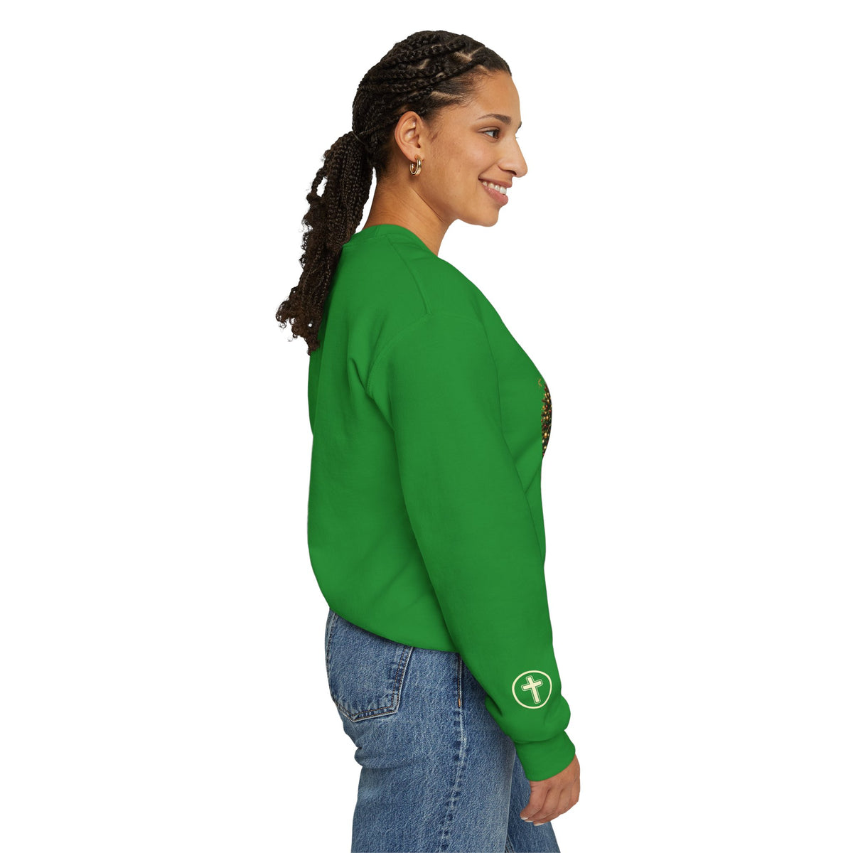 Every Knee shall bow Christmas Crewneck Sweatshirt