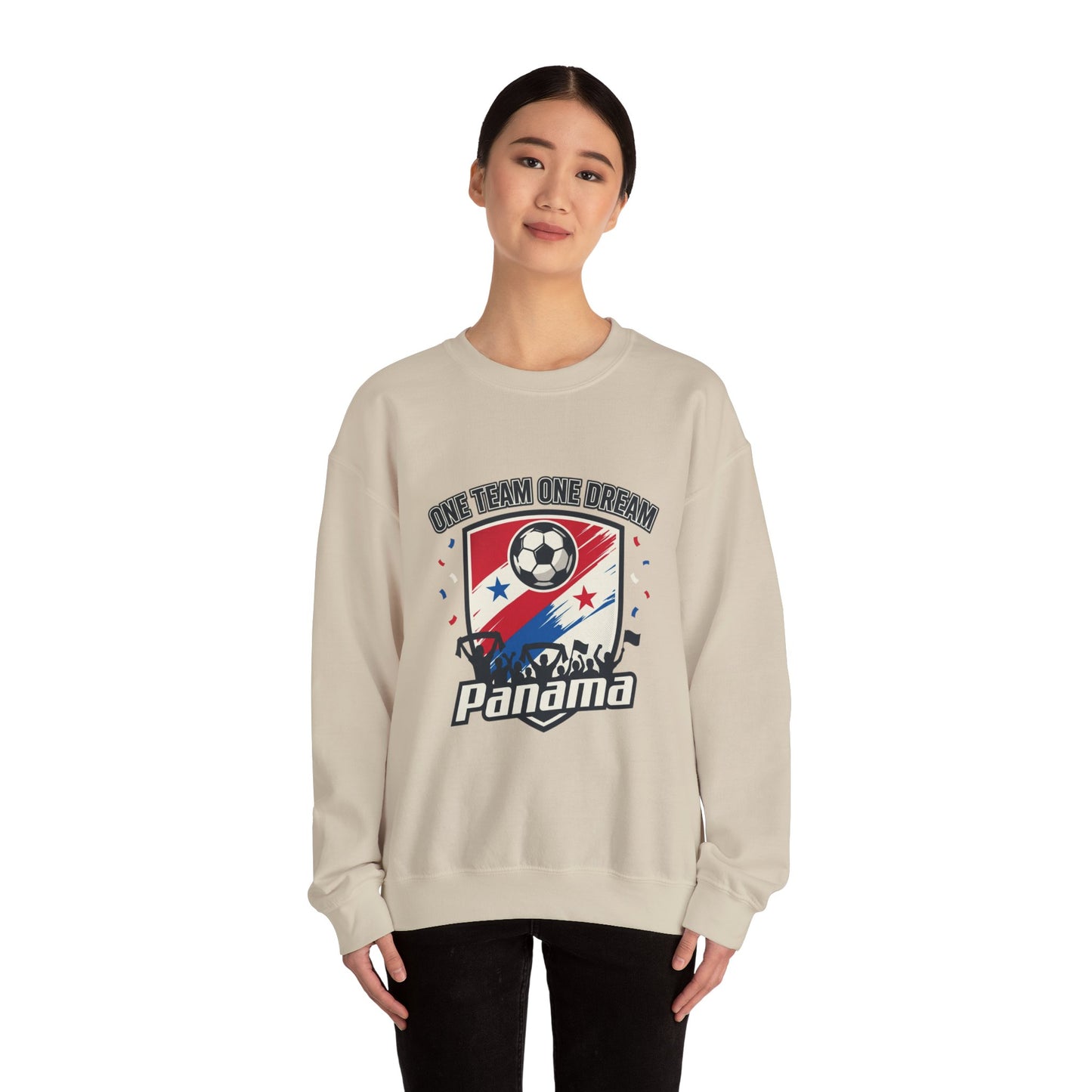 Panama Retro Soccer Crest Crewneck Sweatshirt | Country Pride, Championship Season