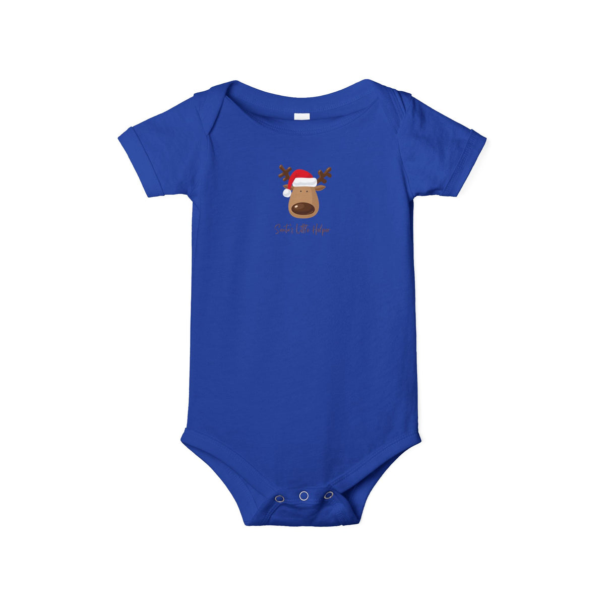 Reindeer Baby Onesie - Cute 'Tis the Season Infant Bodysuit, Christmas Holiday Outfit